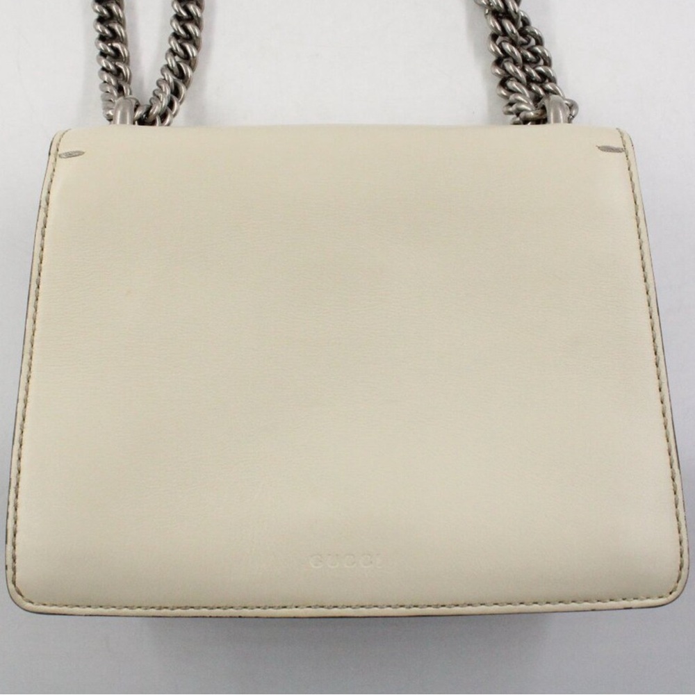 GUCCI Calfskin Crystal Snake Embroidered Mini Dionysus Shoulder Bag. Very rare - Picture 2 of 10